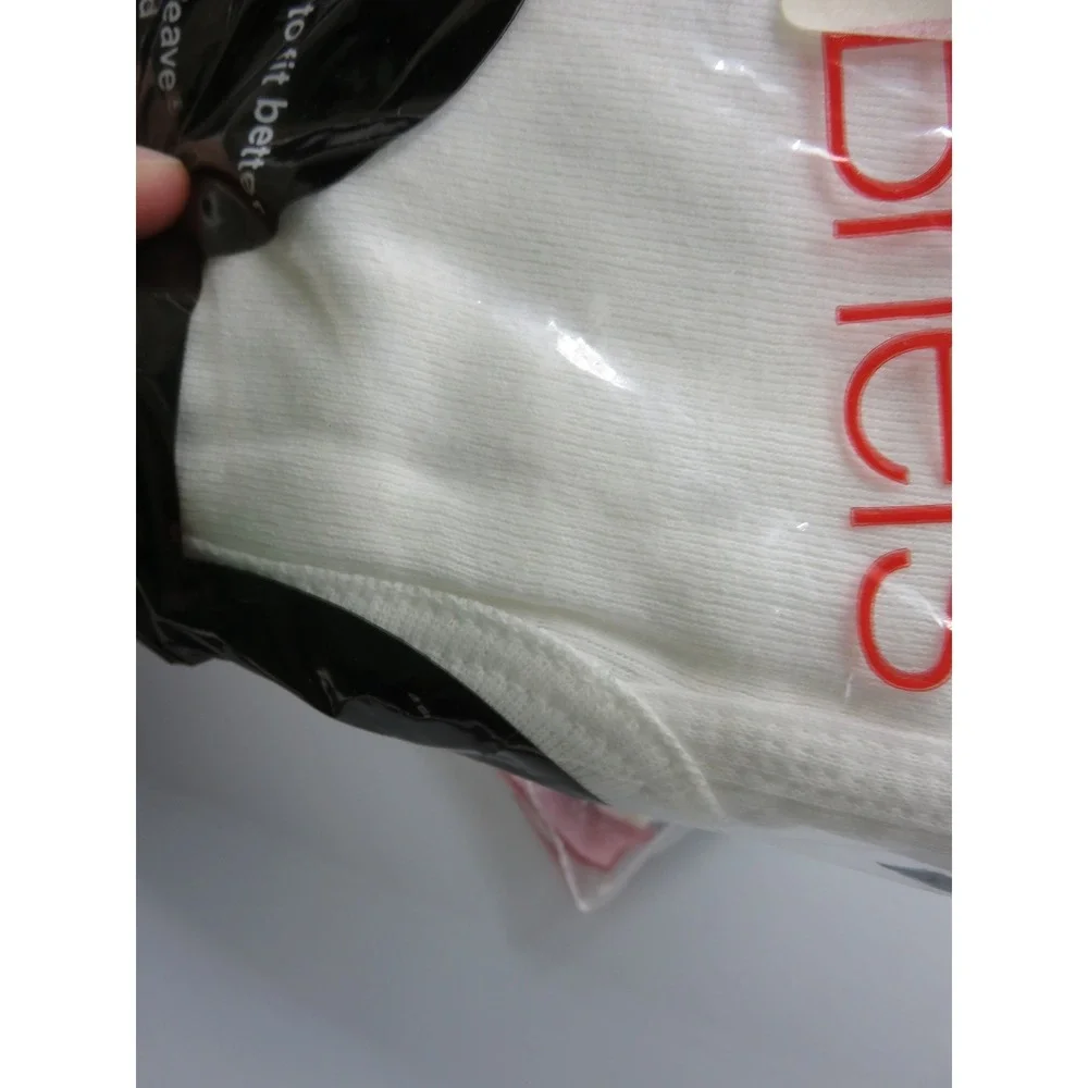 Vintage 1987 Hanes Mens Briefs 3-Pack White Cotton Made in USA Size 32
